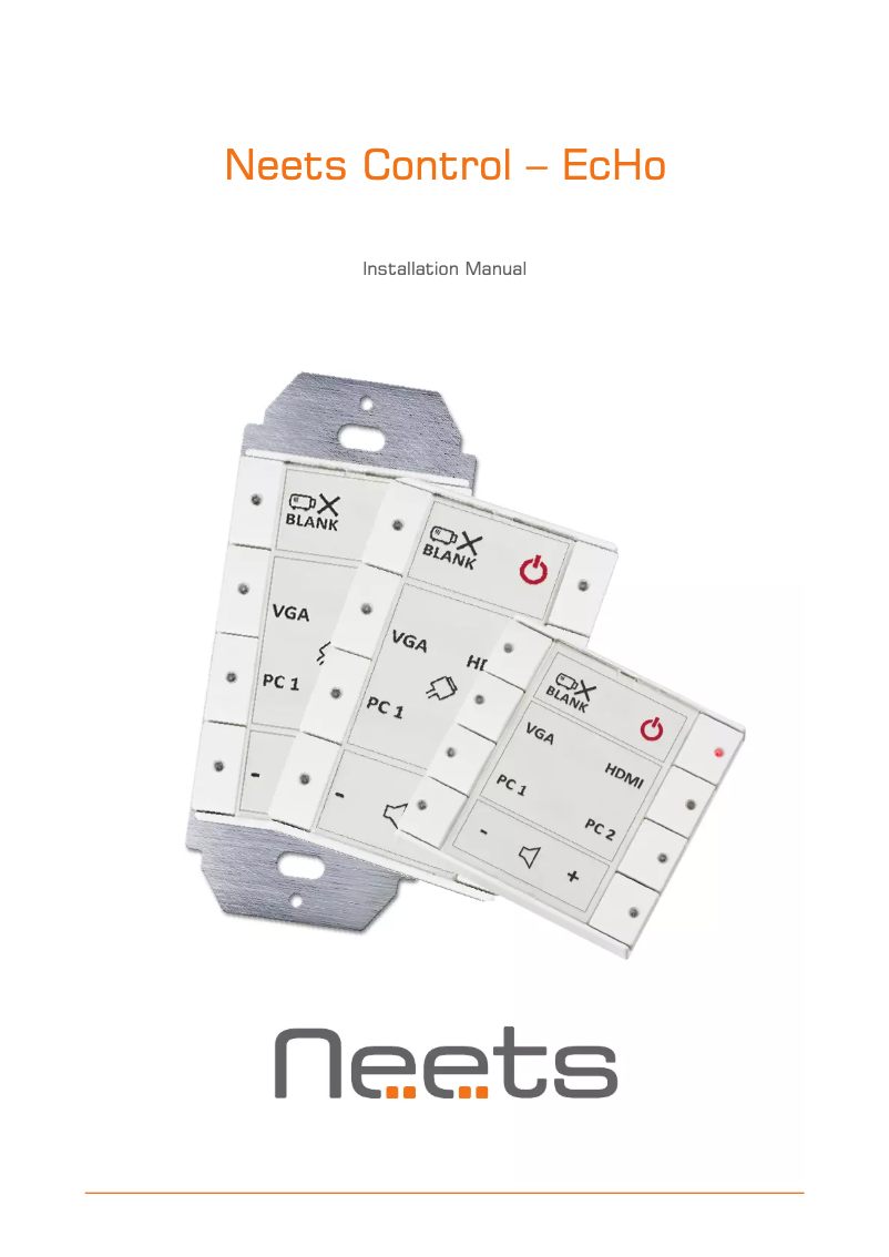 Imagen de la primera página del manual del dispositivo Echo