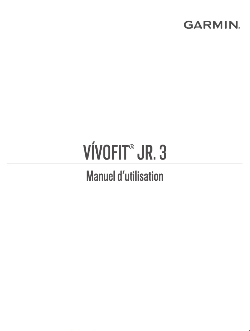 Página nº 1 - Manual de usuario Garmin Vivofit jr. 3