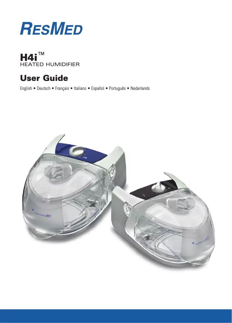 Página 1 del manual Manual de usuario ResMed H4i