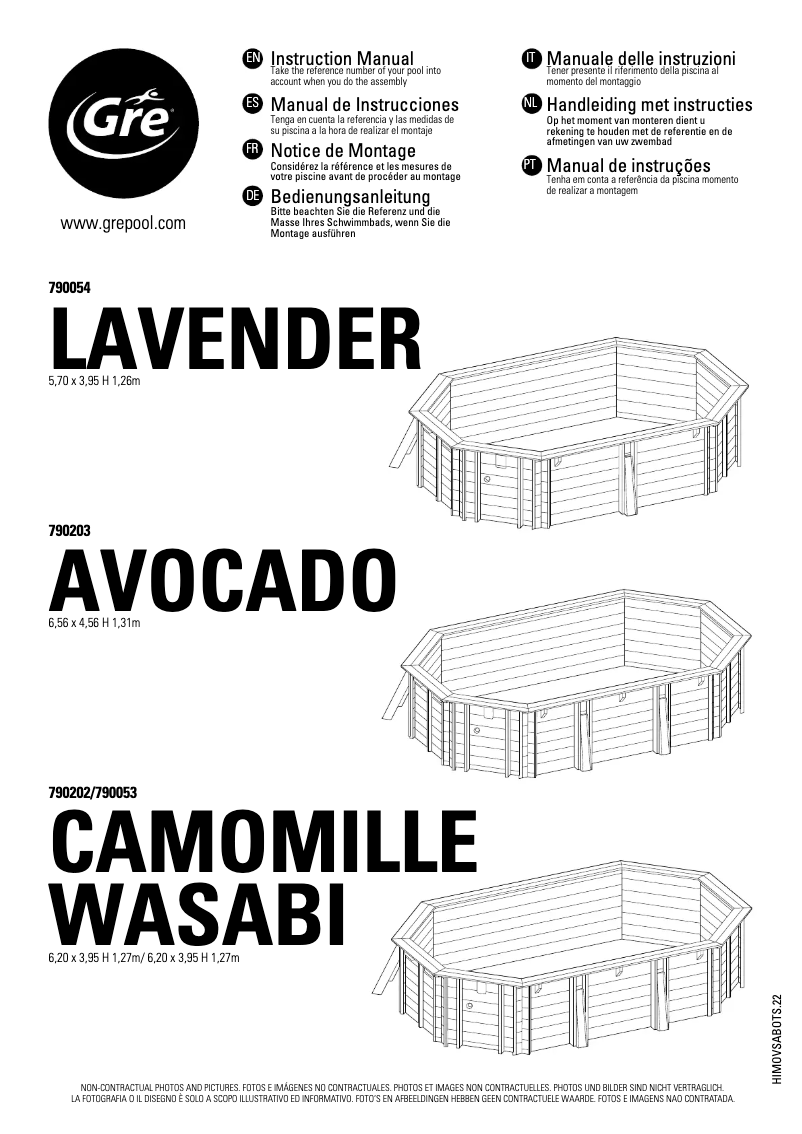 Página nº 1 - Manual de usuario Gre 790203