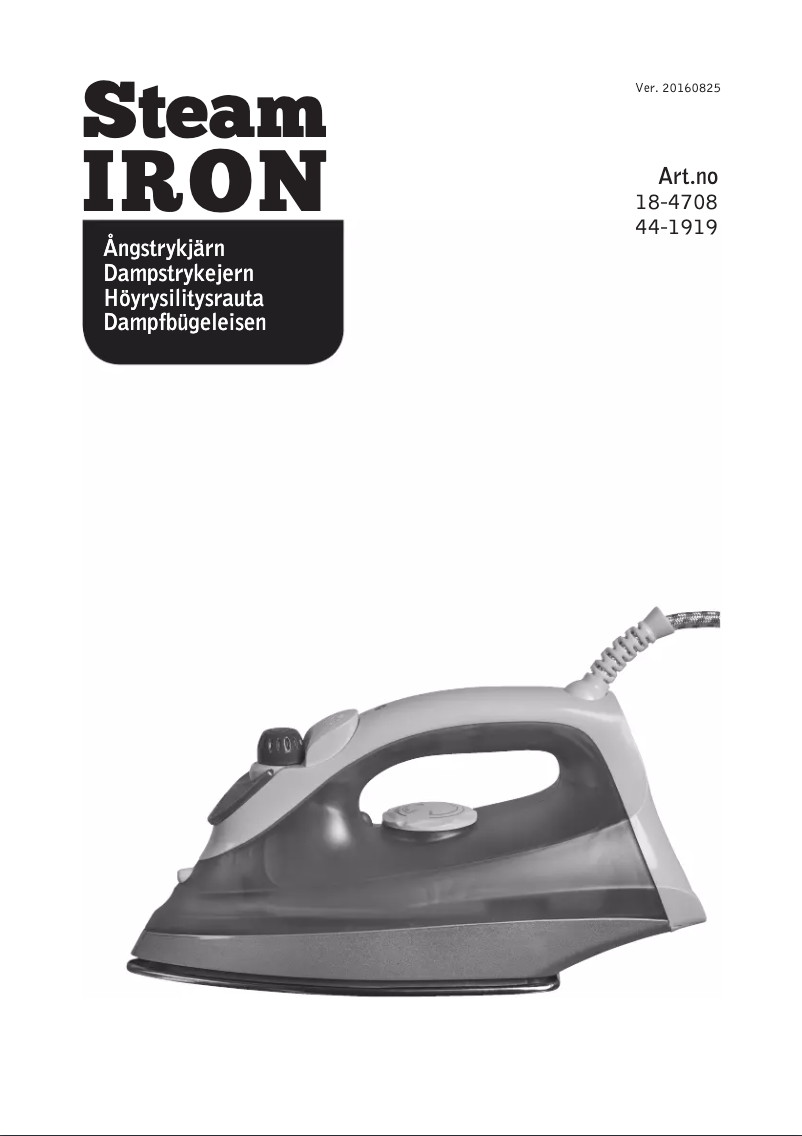 Página 1 del manual Manual de usuario Clas Ohlson ES-2339A-02