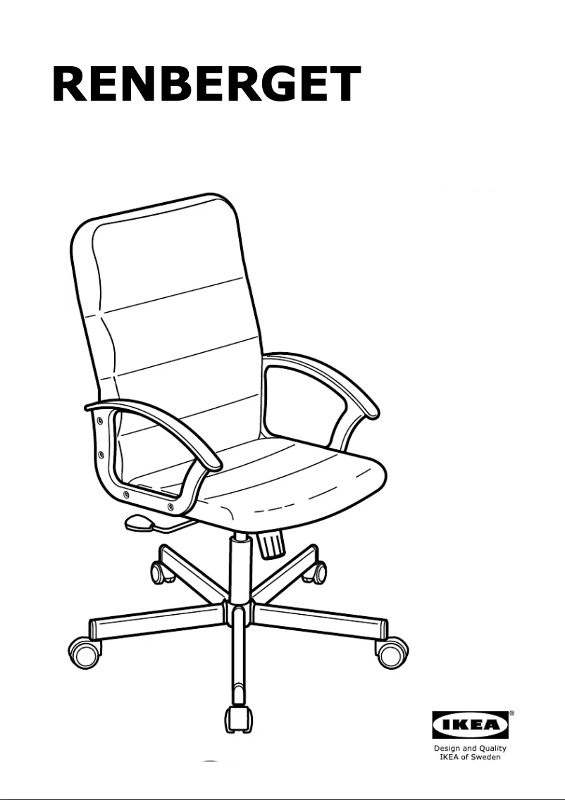 Página 1 del manual Manual de usuario Ikea RENBERGET