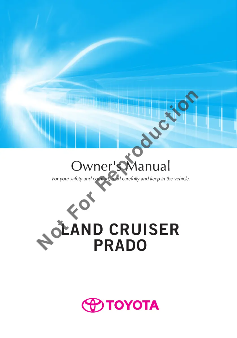 Página 1 del manual Manual de usuario Toyota Land Cruiser Prado (2014)