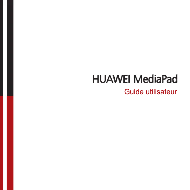 Imagen de la primera página del manual del dispositivo Mediapad
