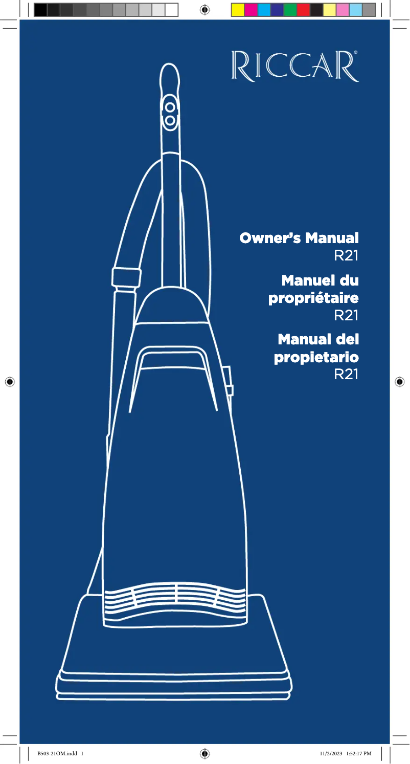 Imagen de la primera página del manual del dispositivo SupraLite R10CV