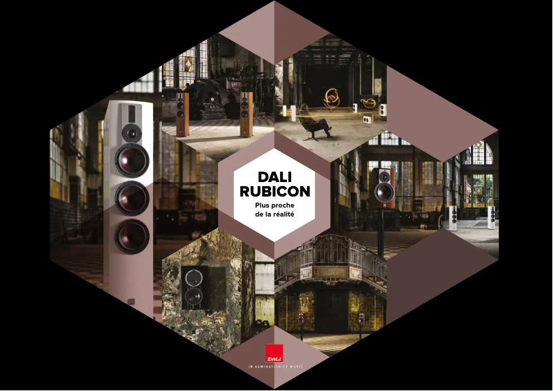 Página 1 del manual Folleto Dali Rubicon 5