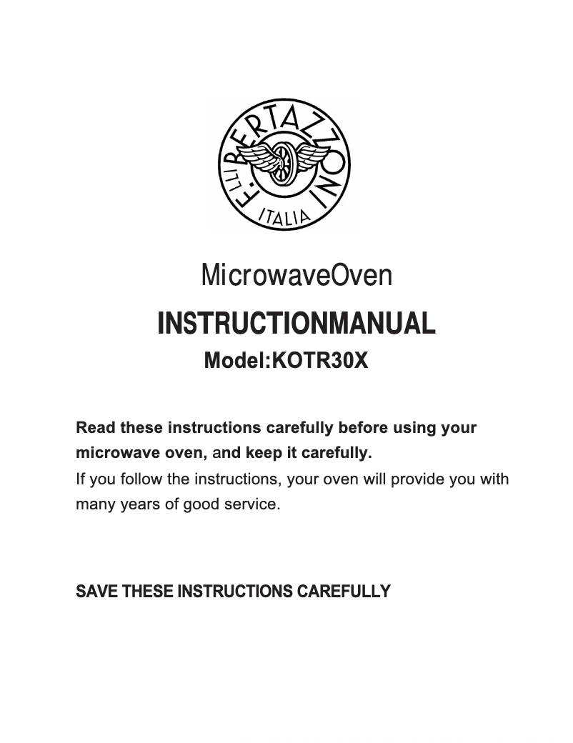 Imagen de la primera página del manual del dispositivo BERAMW102