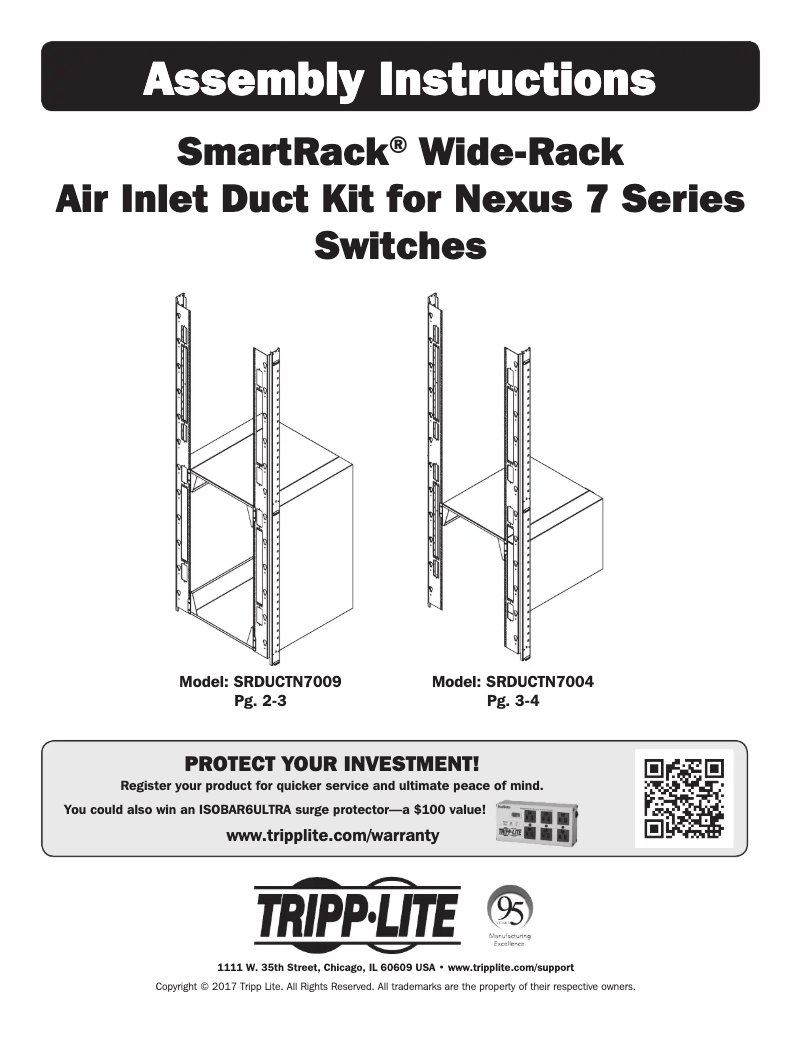 Imagen de la primera página del manual del dispositivo SRDUCTN7009