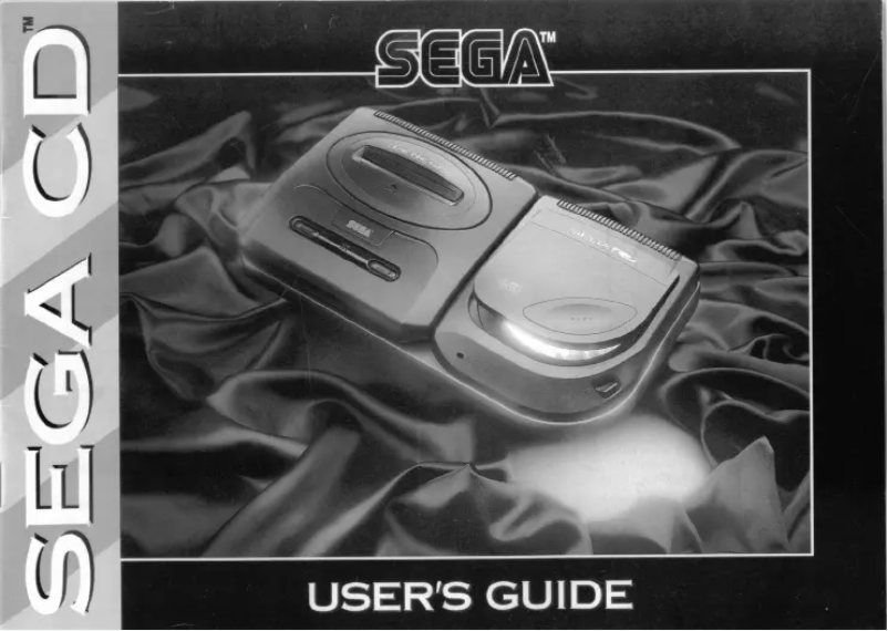 Página 1 del manual Manual de usuario Sega CD