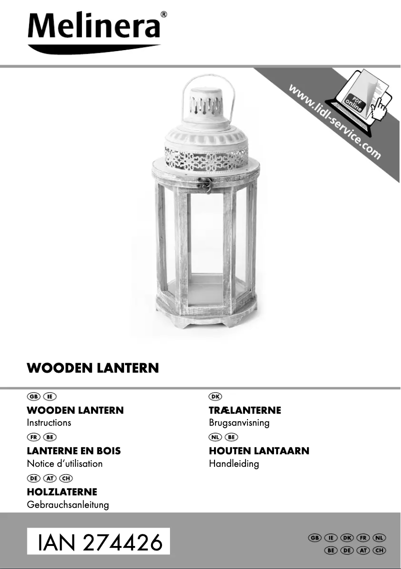 Imagen de la primera página del manual del dispositivo IAN 274426