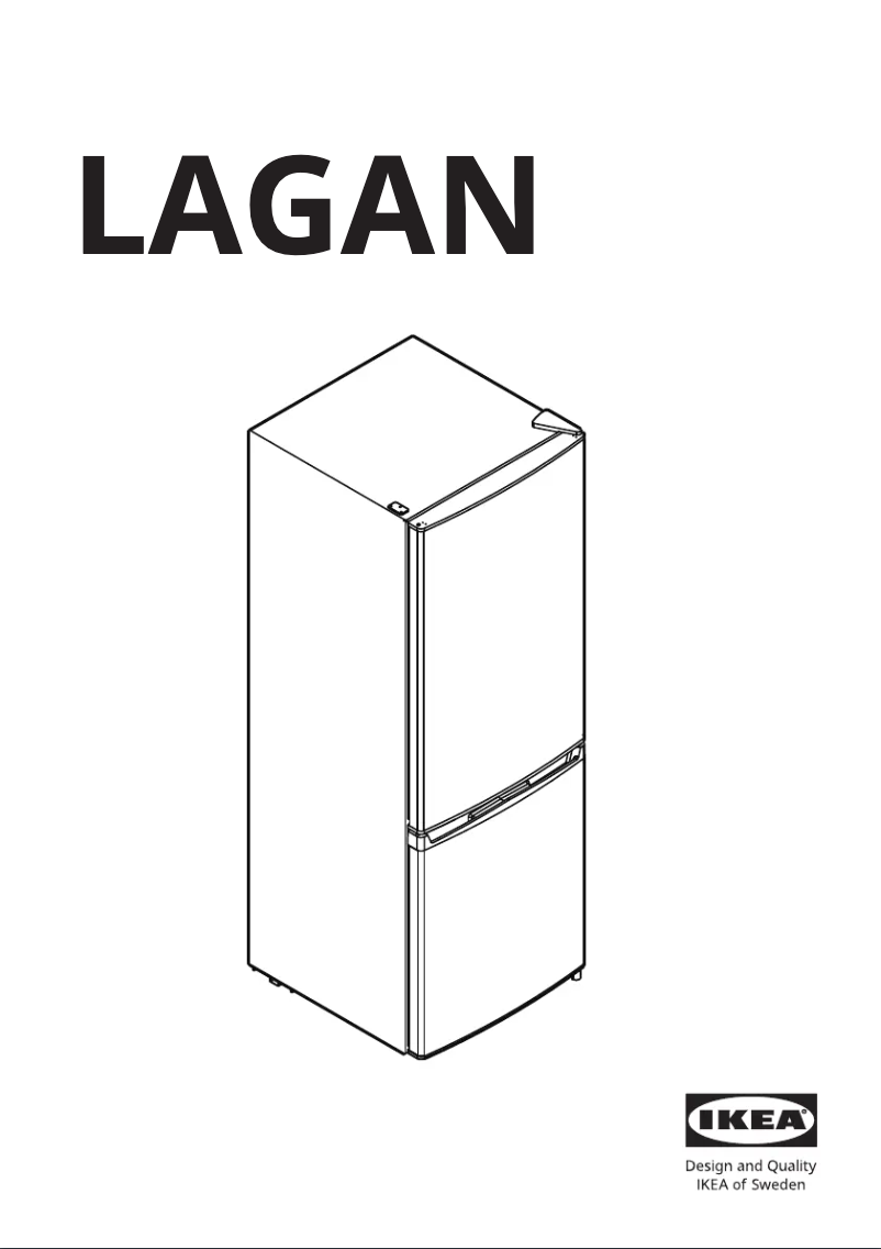 Imagen de la primera página del manual del dispositivo LAGAN 604.948.57