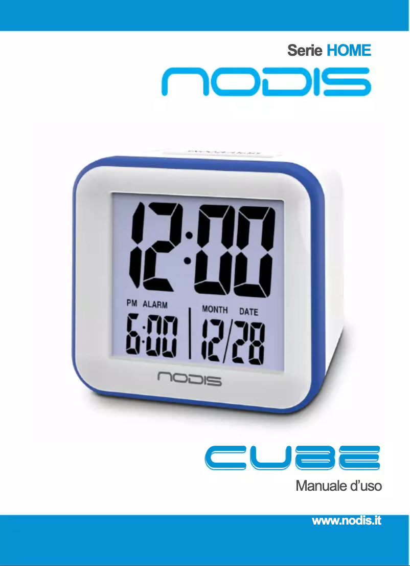 Imagen de la primera página del manual del dispositivo Cubo NT-CL06G