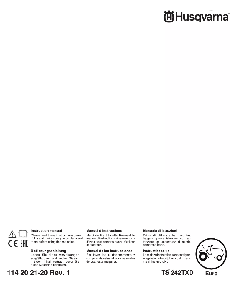 Imagen de la primera página del manual del dispositivo TS 38