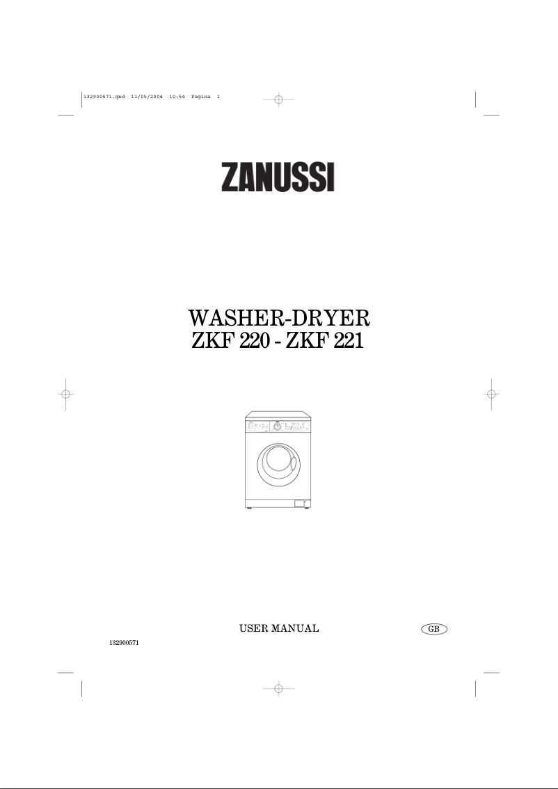 Página 1 del manual Manual de usuario Zanussi ZKF220