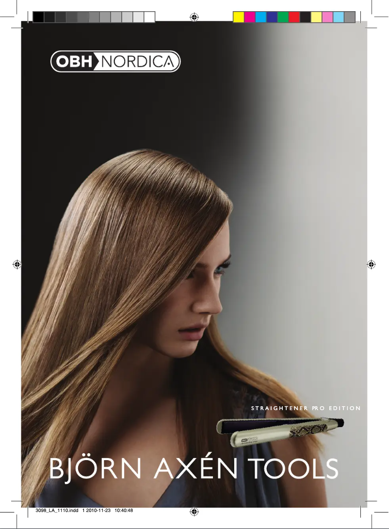 Página 1 del manual Manual de usuario OBH Nordica Pro Edition 3098