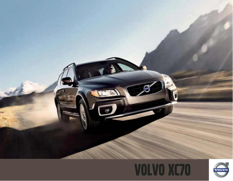 Imagen de la primera página del manual del dispositivo XC70 (2010)