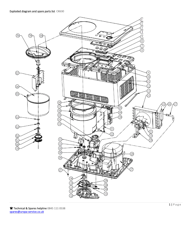 Página 1 del manual Diagrama de cableado Buffalo CK630
