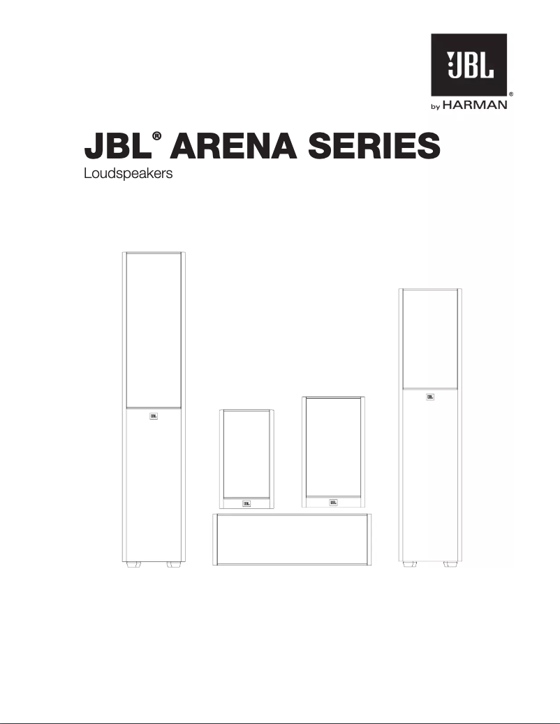 Página 1 del manual Manual de usuario JBL Arena