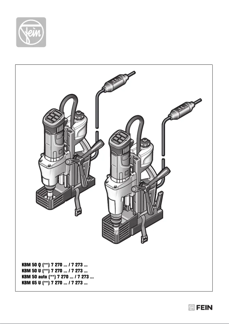 Imagen de la primera página del manual del dispositivo KBM 50 UQW
