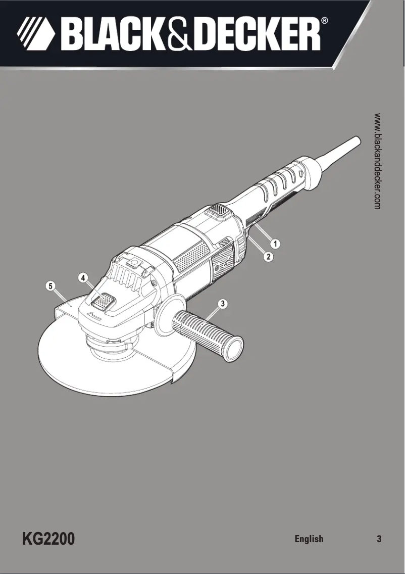 Imagen de la primera página del manual del dispositivo KG2200