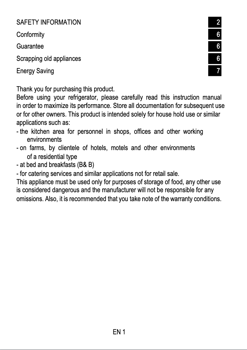 Página 1 del manual Instrucciones de seguridad Haier HBW5518