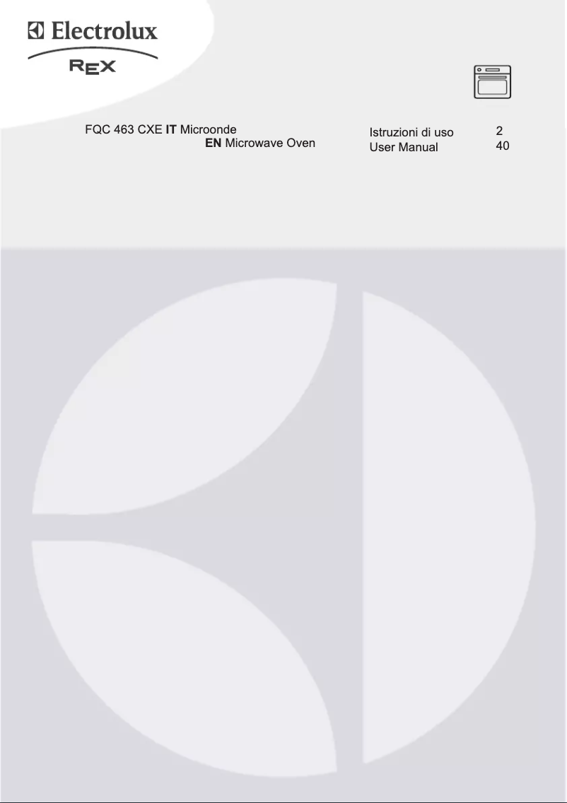 Imagen de la primera página del manual del dispositivo FQC463CXE