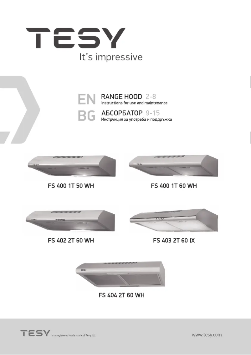 Imagen de la primera página del manual del dispositivo FS 403 2T 60 IX