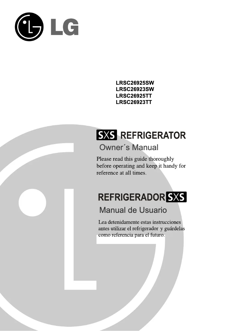 Imagen de la primera página del manual del dispositivo GM-L267BTRA