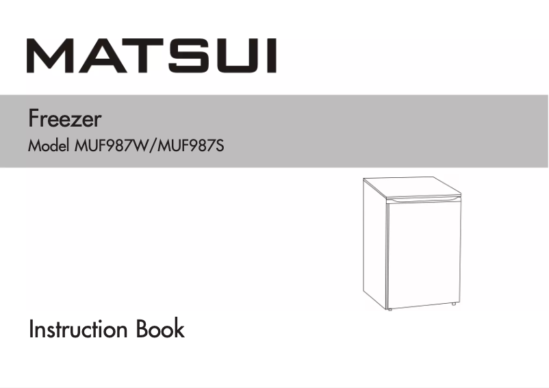 Imagen de la primera página del manual del dispositivo MUF987S