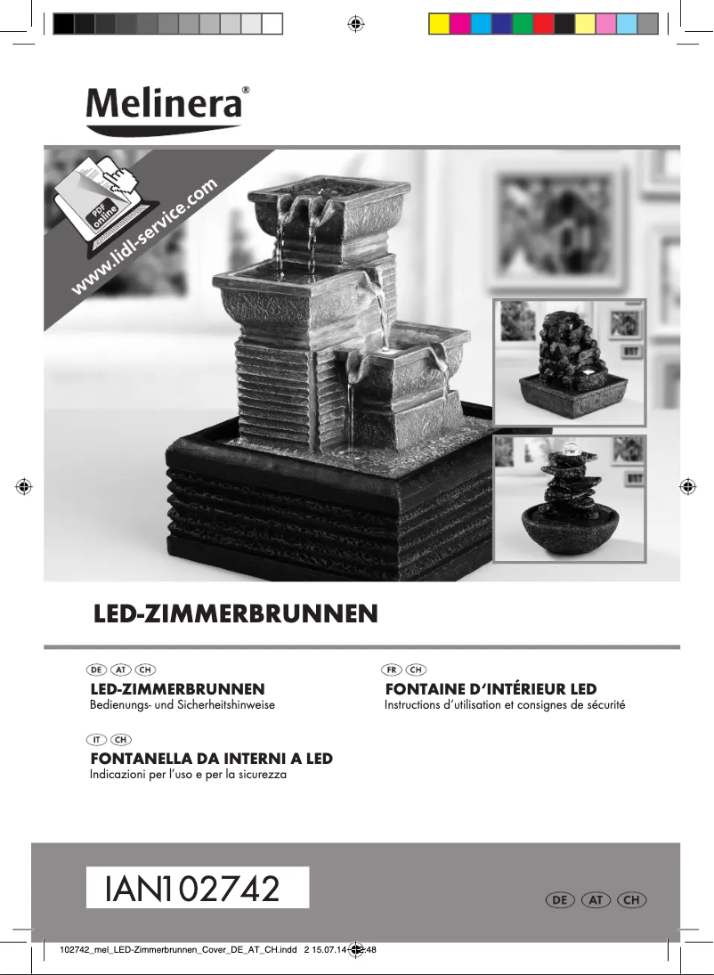 Imagen de la primera página del manual del dispositivo IAN 102742