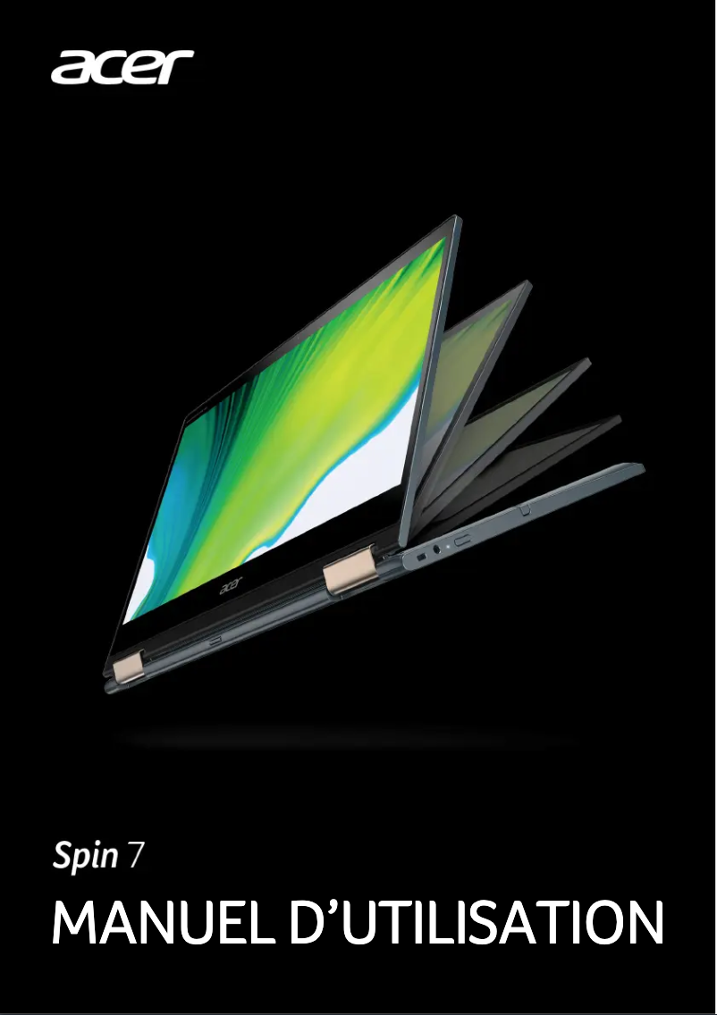 Imagen de la primera página del manual del dispositivo Spin 7 Pro