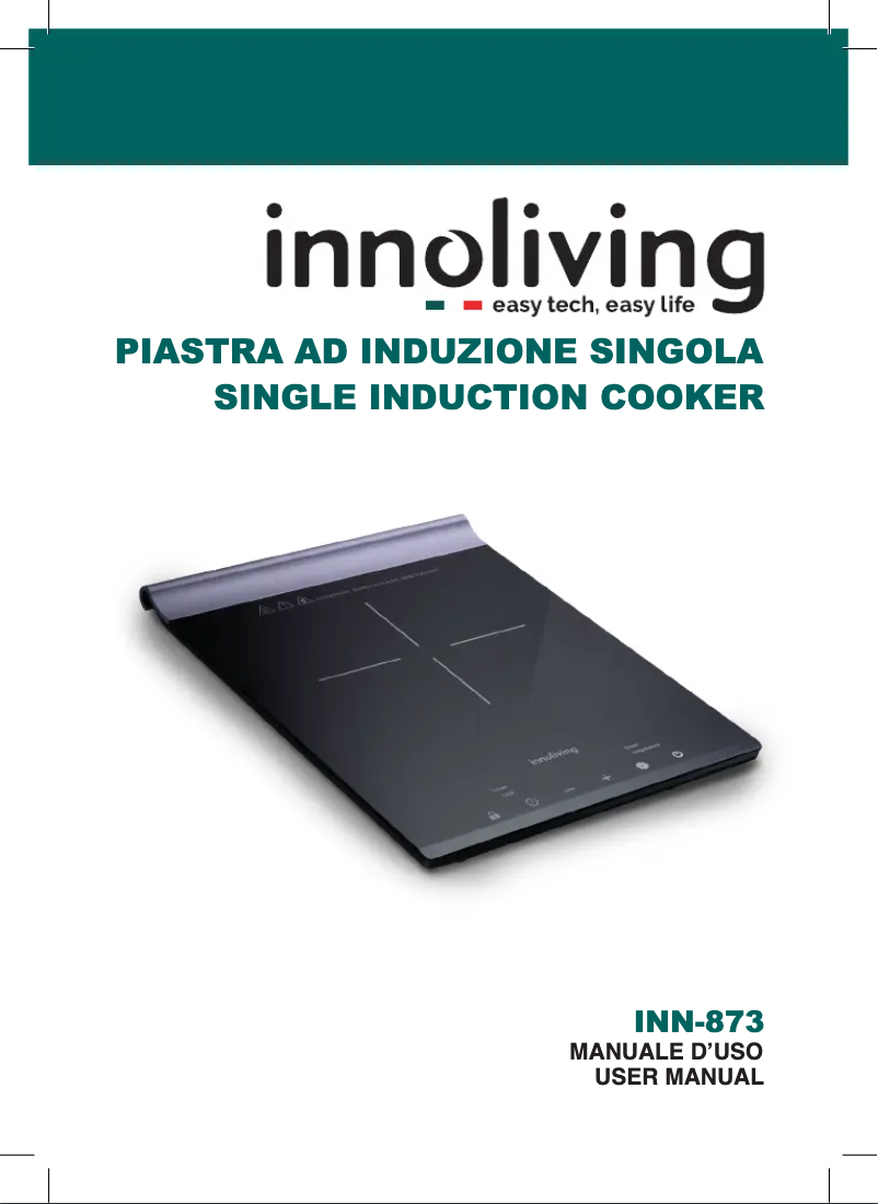 Imagen de la primera página del manual del dispositivo INN-873