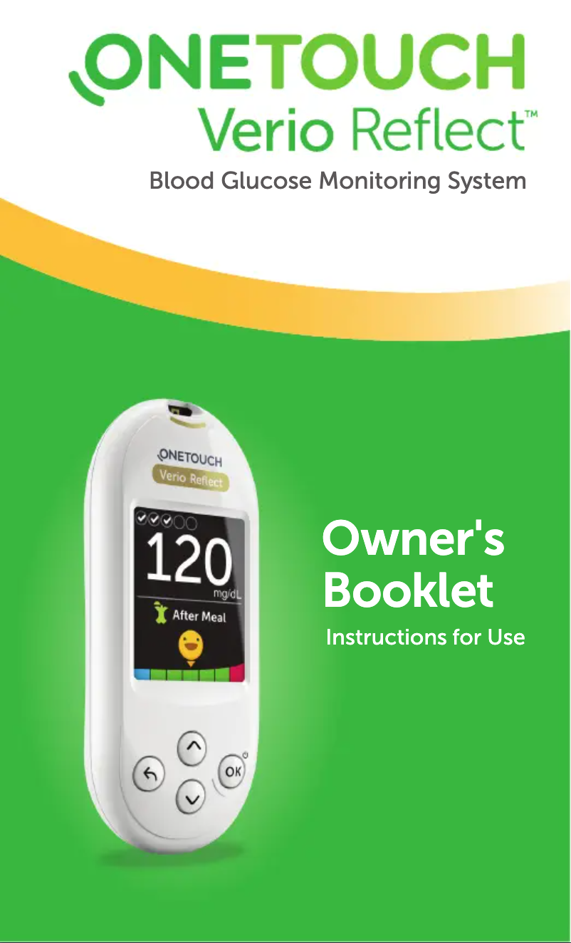 Imagen de la primera página del manual del dispositivo Verio Reflect