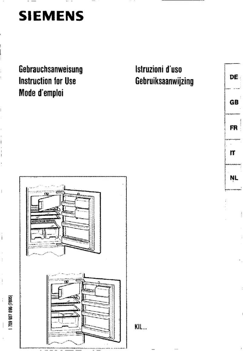 Imagen de la primera página del manual del dispositivo KI16L74