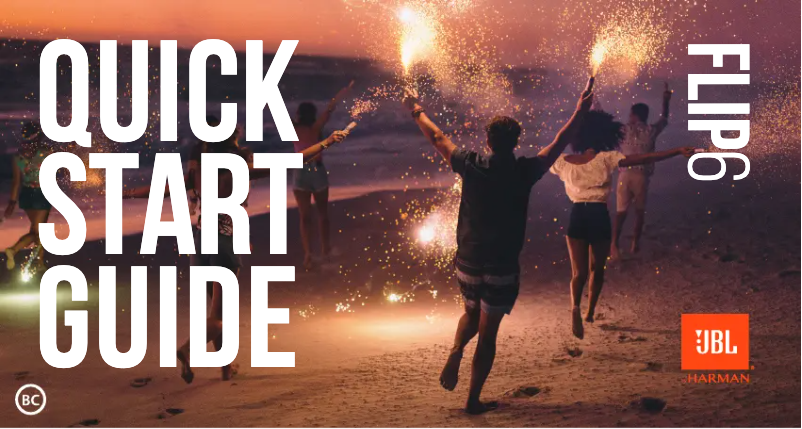 Página 1 del manual Guía de inicio rápido JBL Flip 6