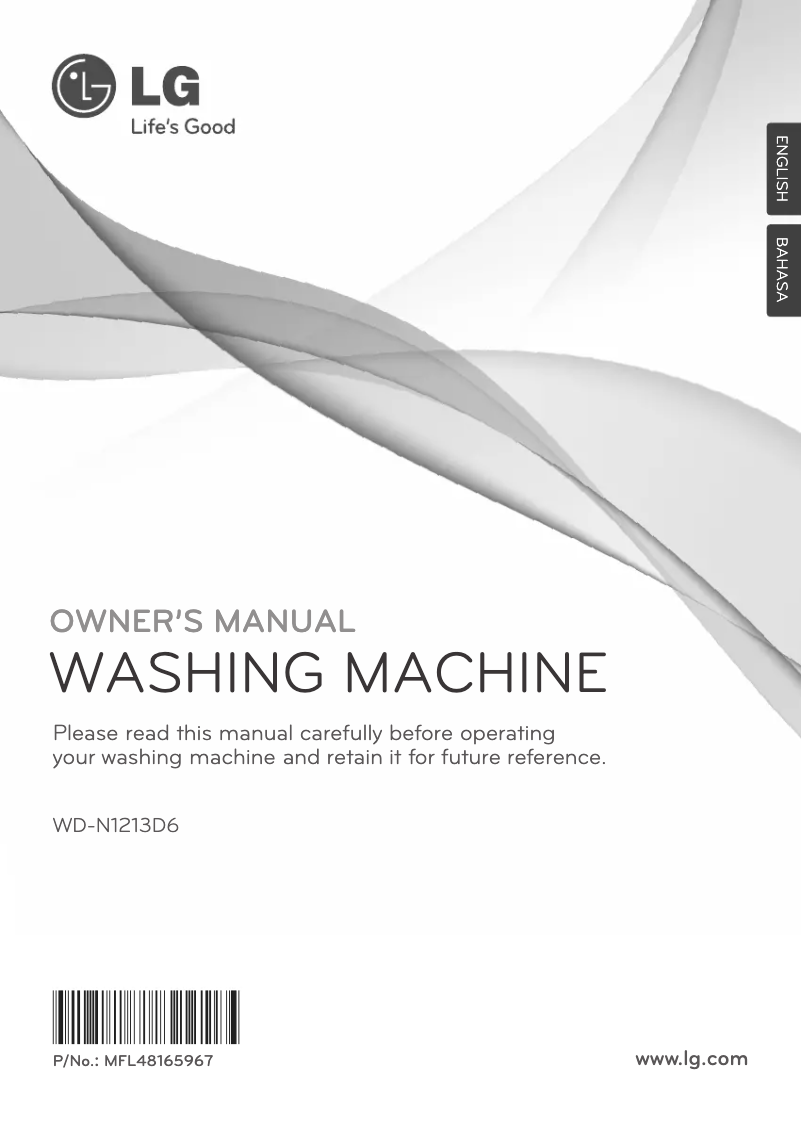 Página nº 1 - Manual de usuario LG WD-N1213D6