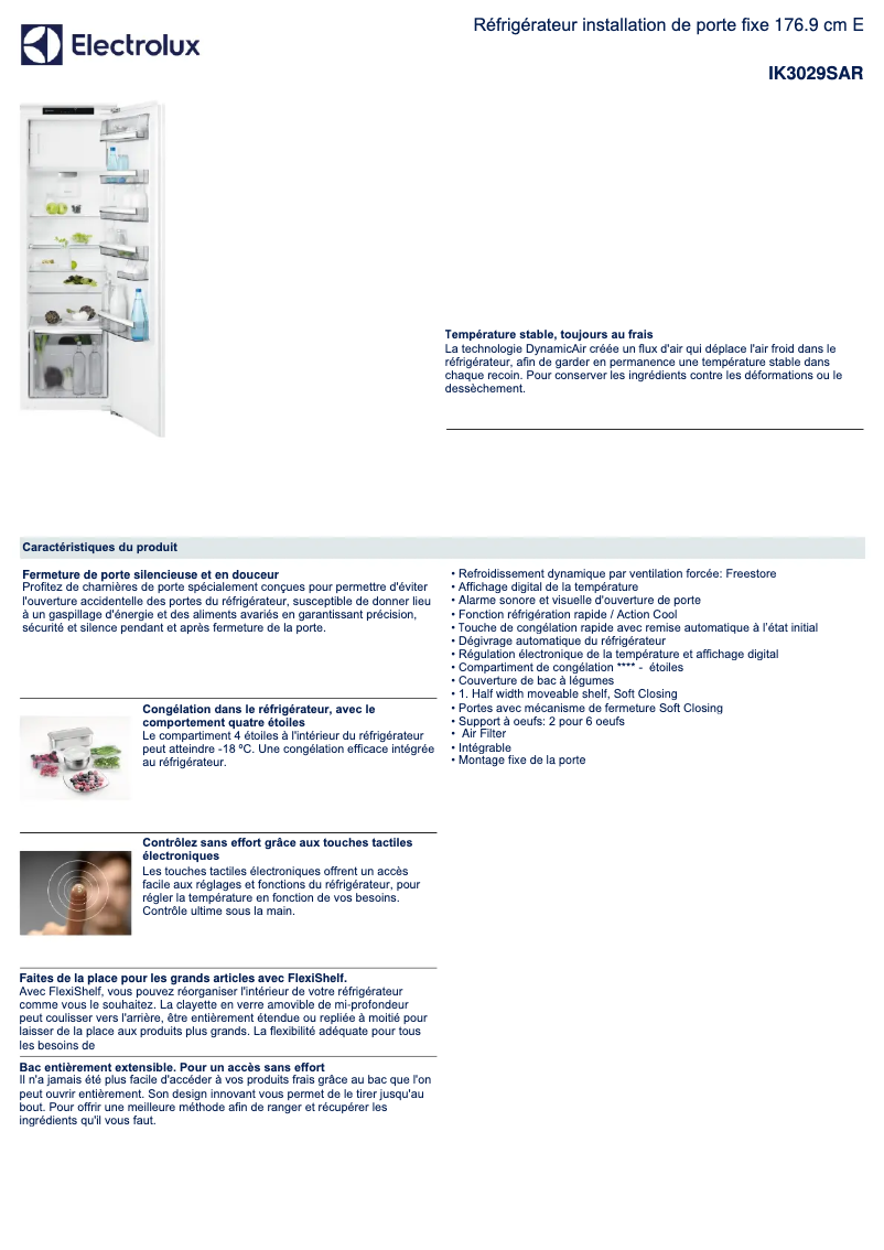 Imagen de la primera página del manual del dispositivo IK3029SAR
