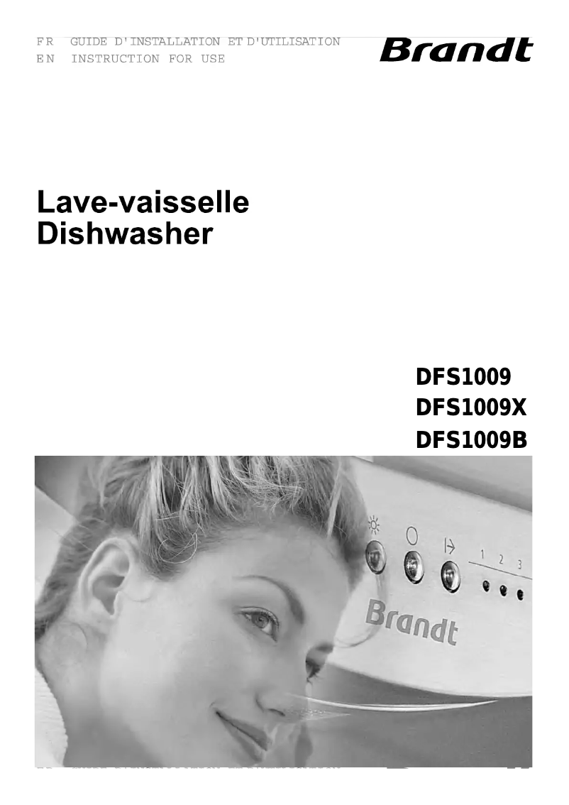 Imagen de la primera página del manual del dispositivo DFS1009B