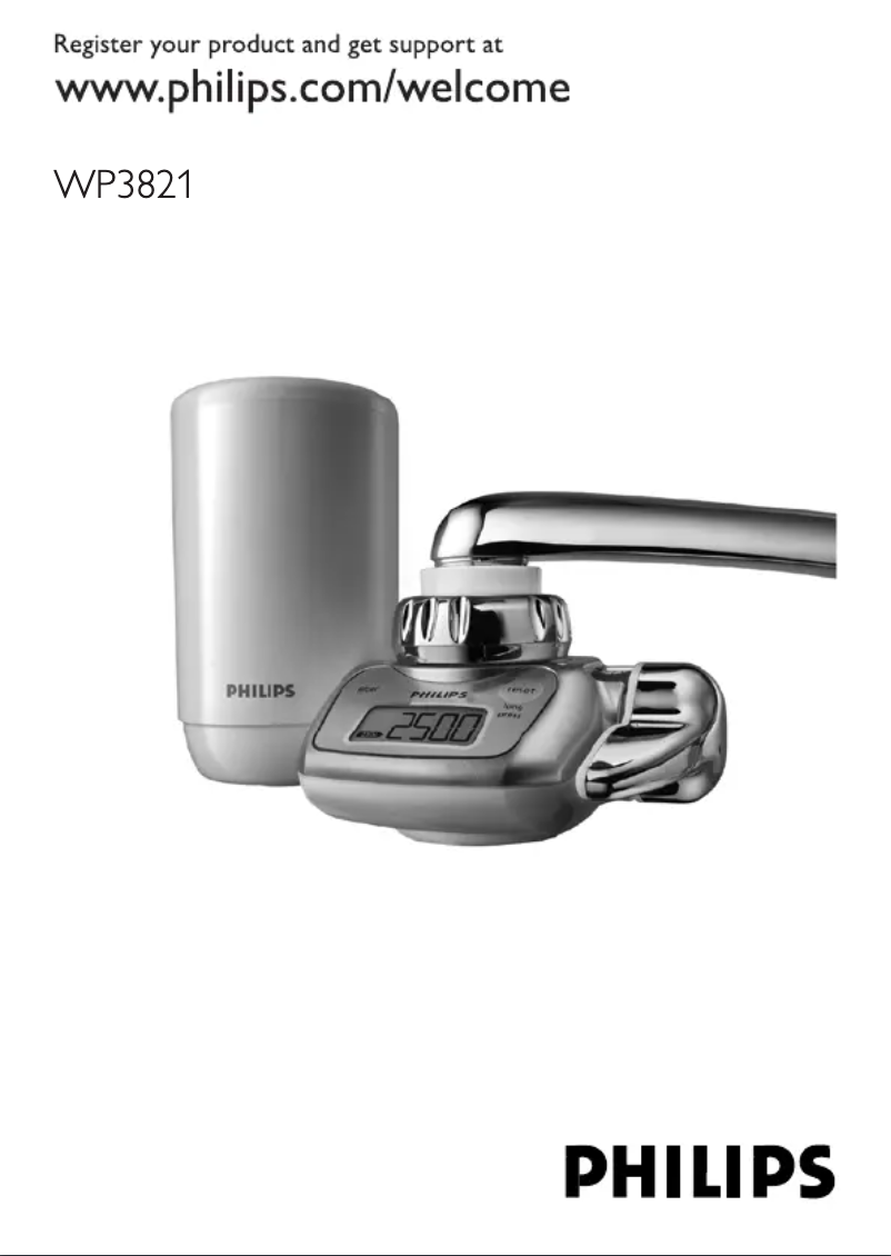 Página 1 del manual Manual de usuario Philips WP3821