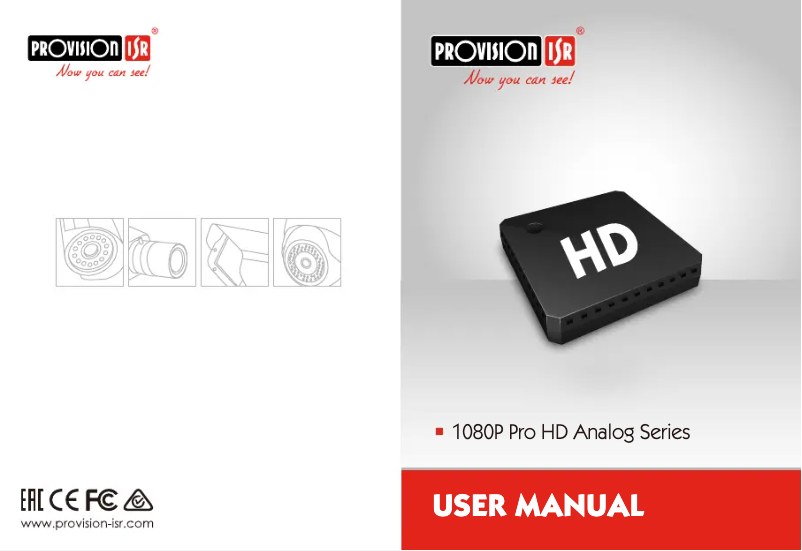 Página 1 del manual Manual de usuario Provision-ISR I2-320A-28