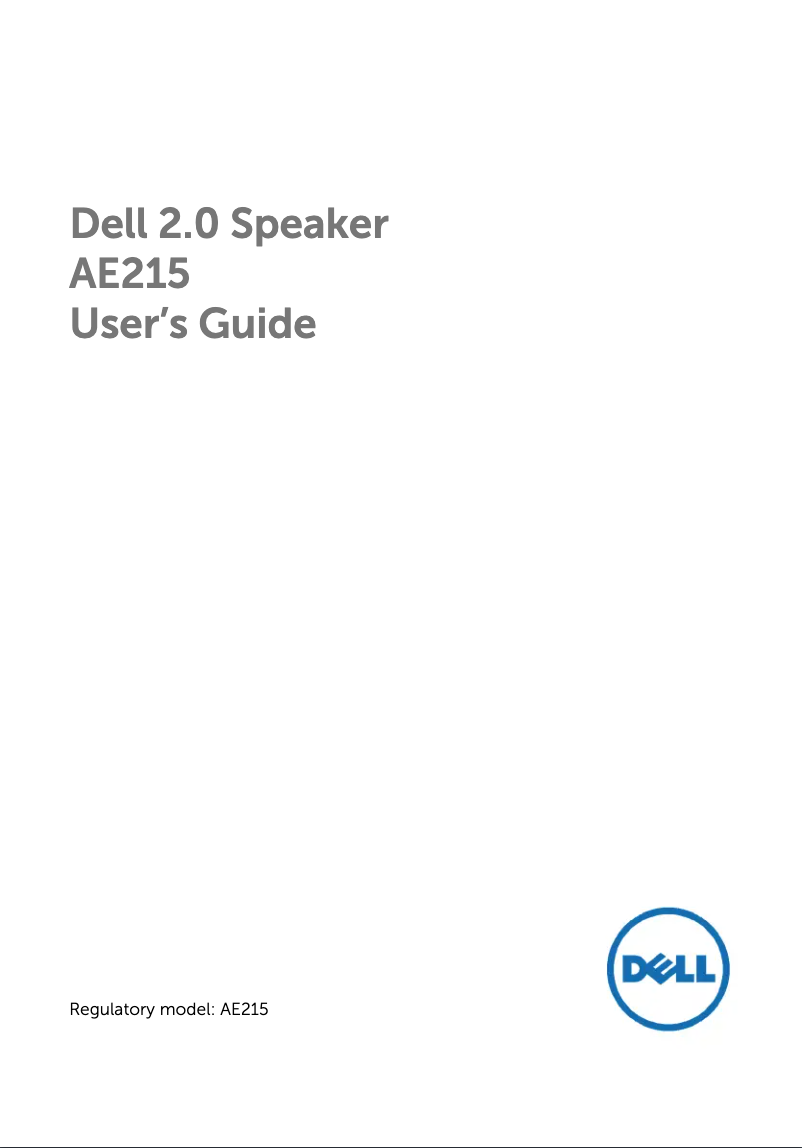 Imagen de la primera página del manual del dispositivo AE215