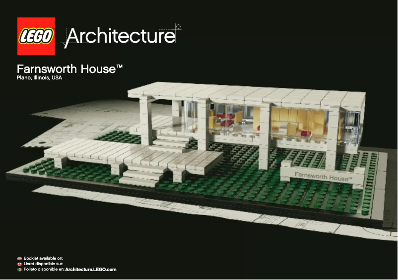 Página 1 del manual Manual de usuario Lego Farnsworth House 21009