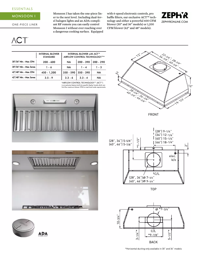 Página 1 del manual Manual de usuario Zephyr AK9240AS