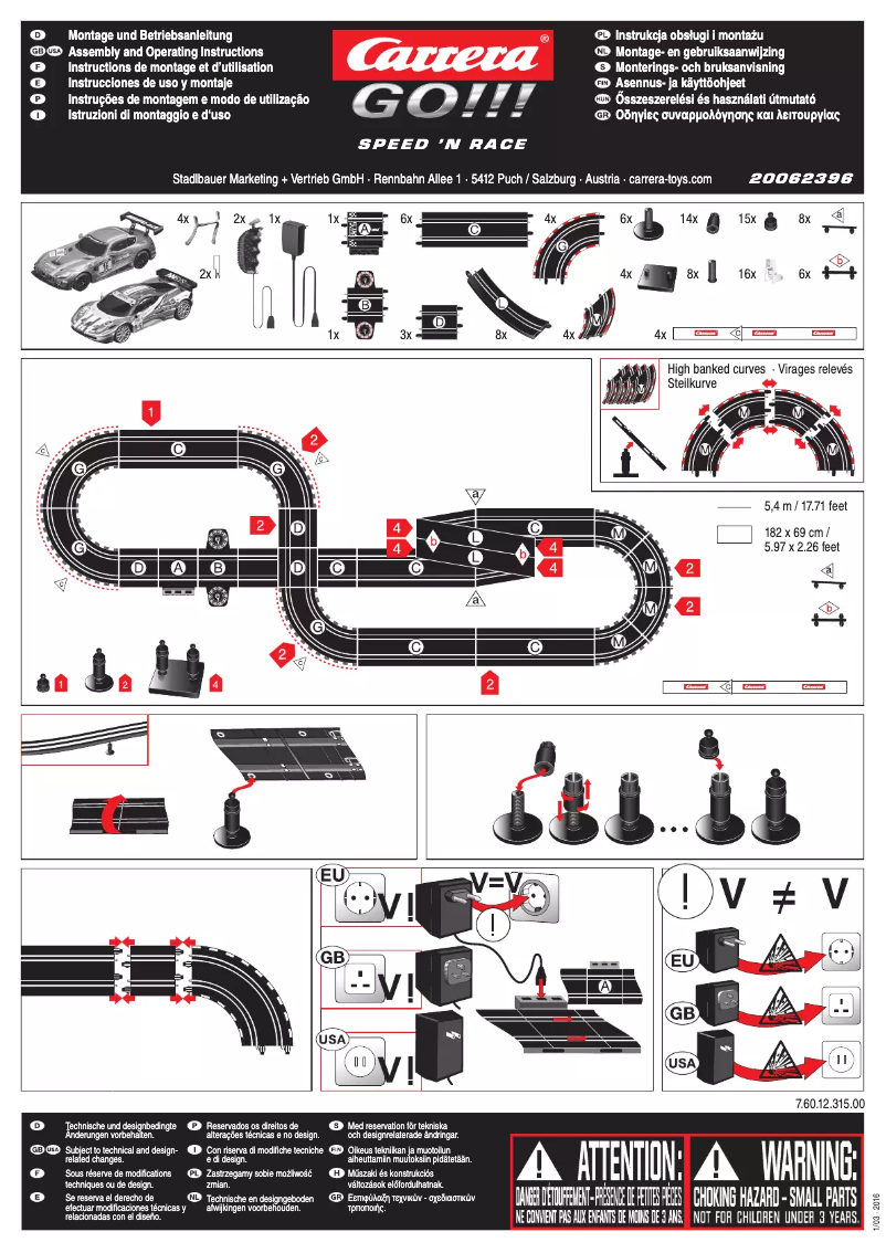 Página 1 del manual Manual de usuario Carrera Go!!!