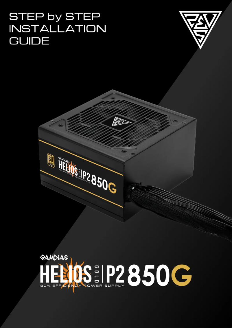 Página 1 del manual Manual de usuario Gamdias Helios P2-850G