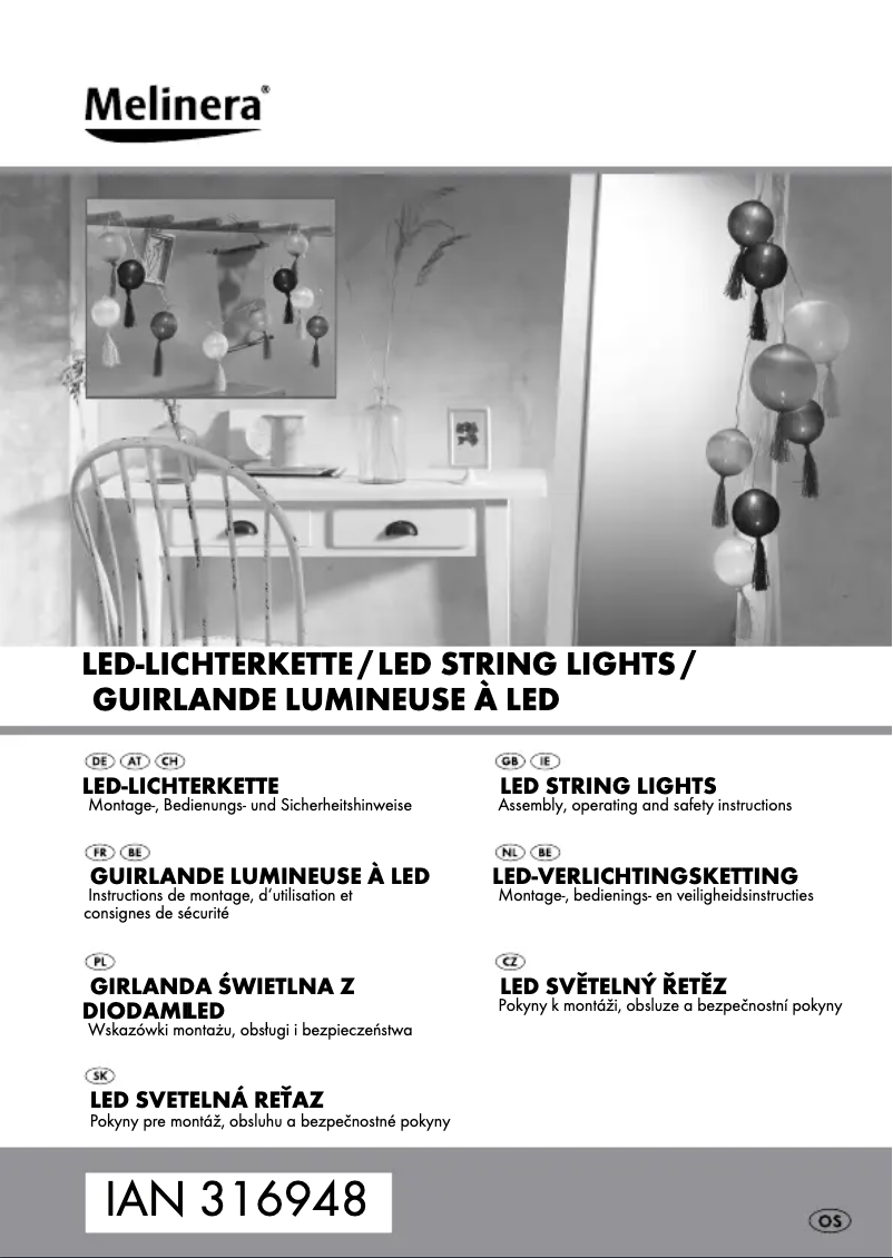 Página 1 del manual Manual de usuario Melinera HG04807A