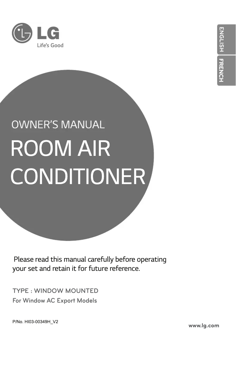 Imagen de la primera página del manual del dispositivo NWC186MGMM1