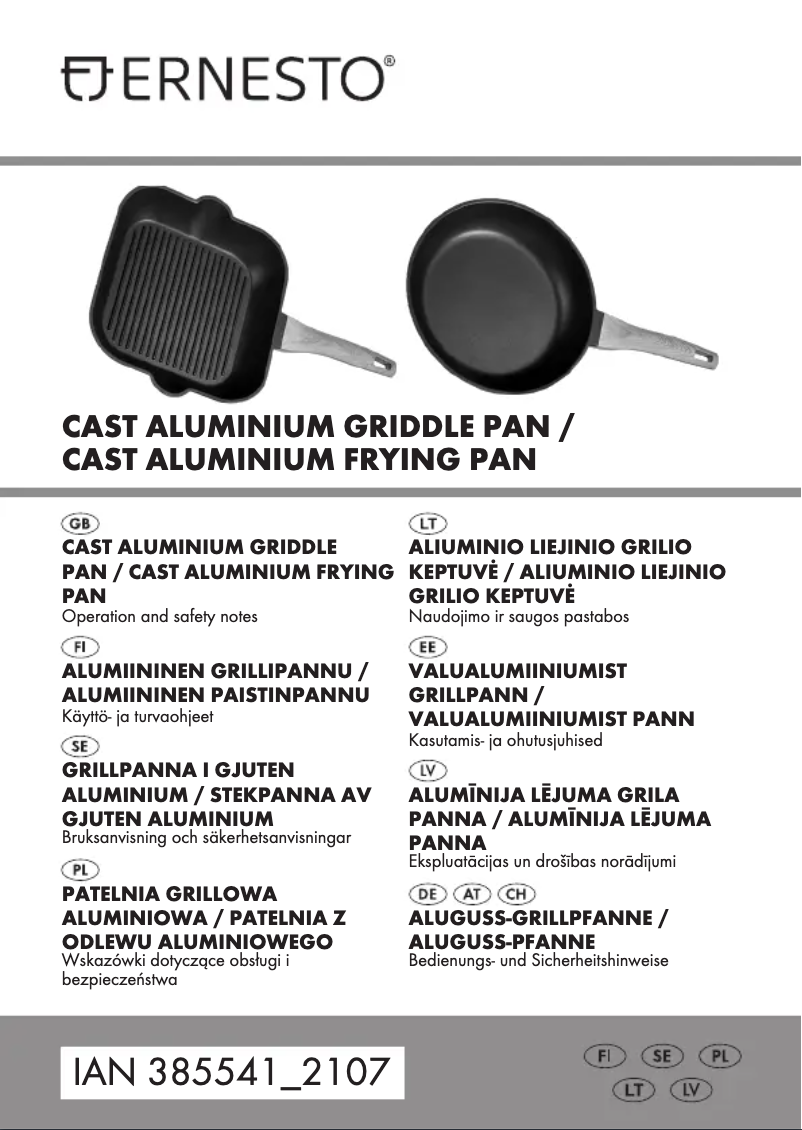 Imagen de la primera página del manual del dispositivo HG03506A