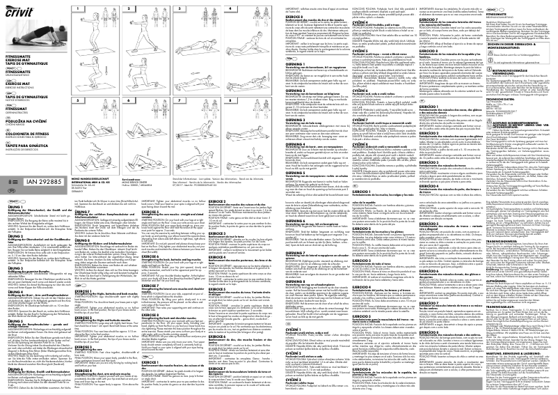Página 1 del manual Manual de usuario Crivit IAN 292885