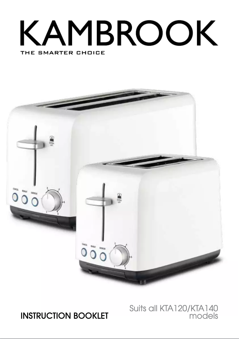 Imagen de la primera página del manual del dispositivo KTA140